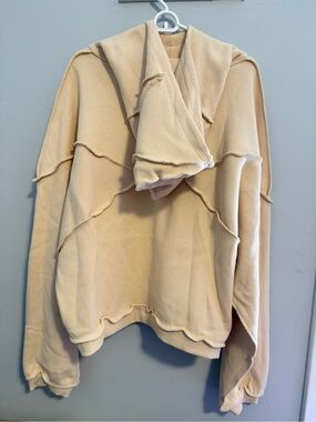 Fine Culture JAG waffle thermal hoodie